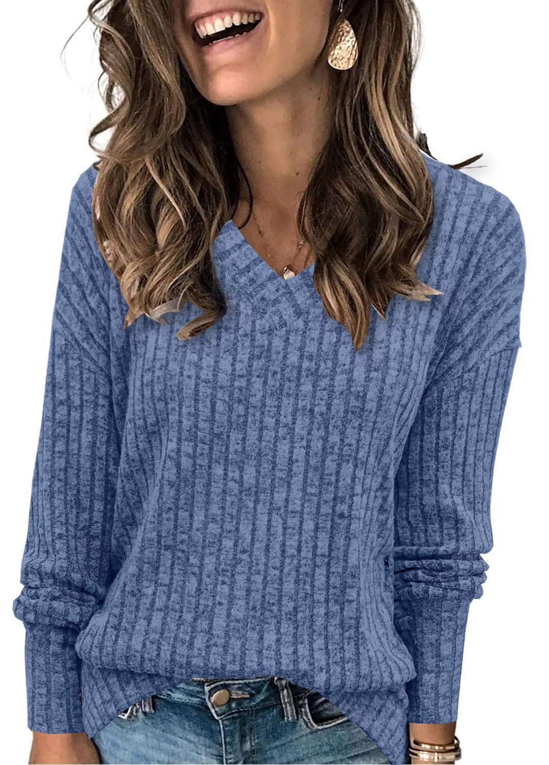 Women's V-neck Comfortable T-shirt