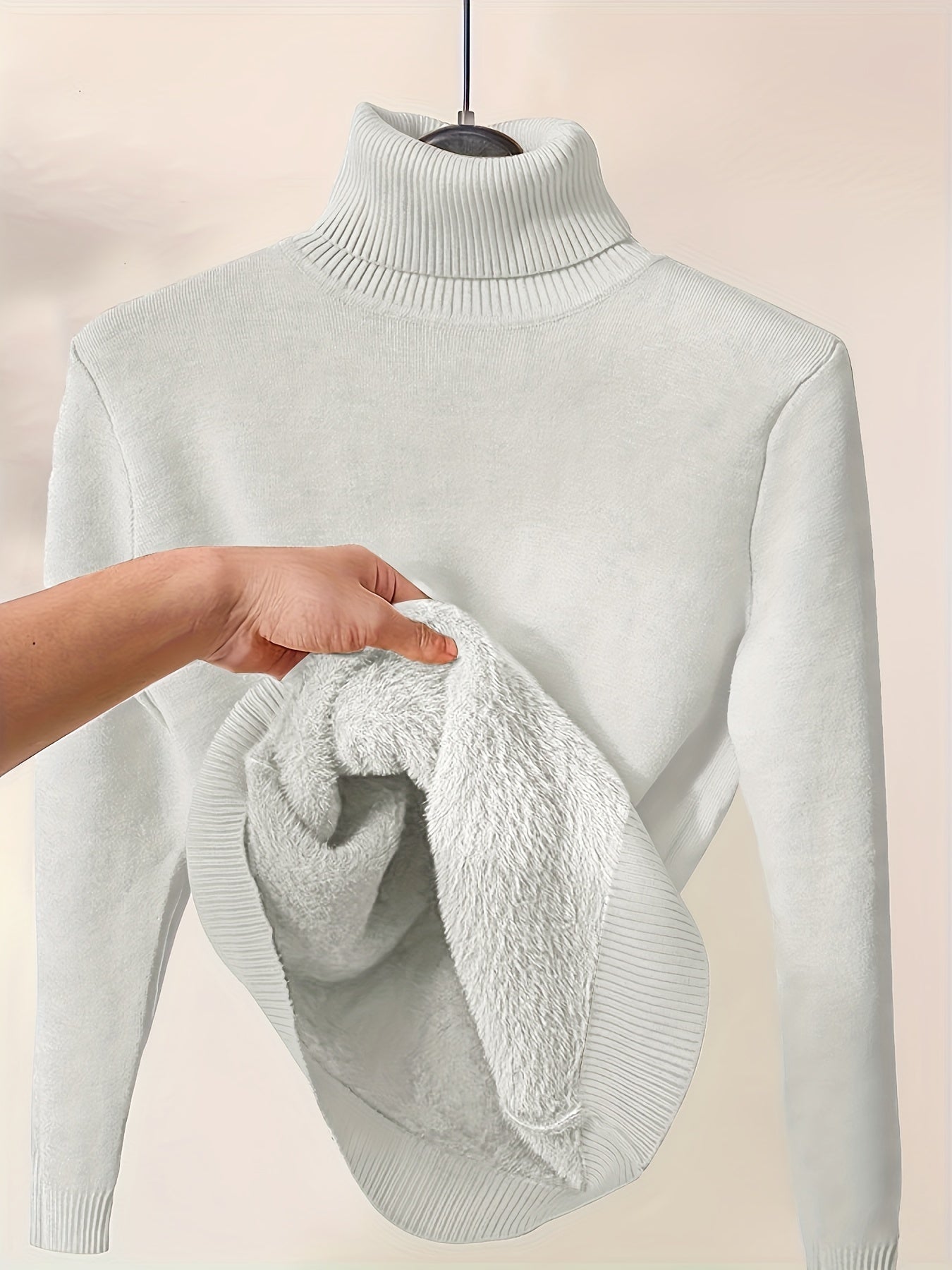 Long Sleeve Turtleneck Sweater