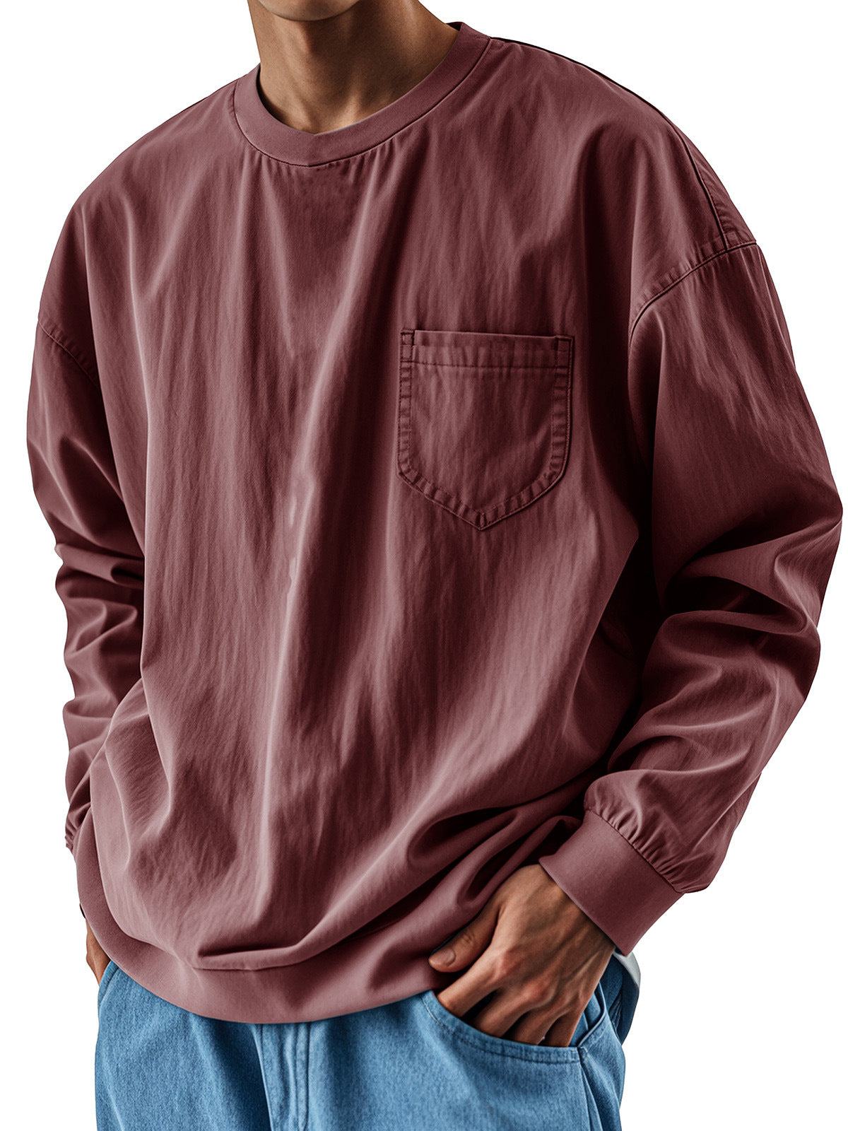 Men's collared shirt