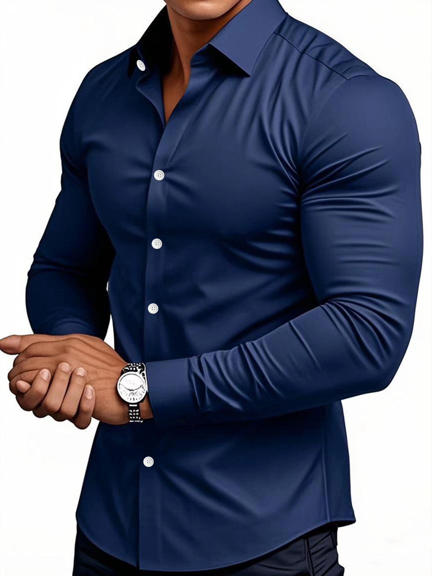 Casual stretch shirt for everyday wear